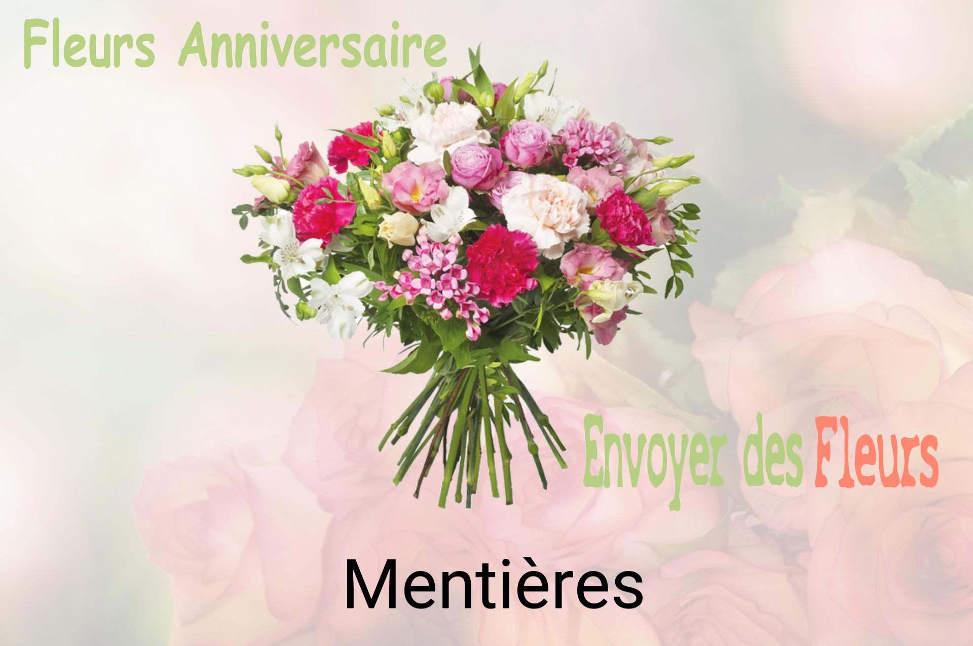 Bouquet de fleurs d’anniversaire livré à Mentières