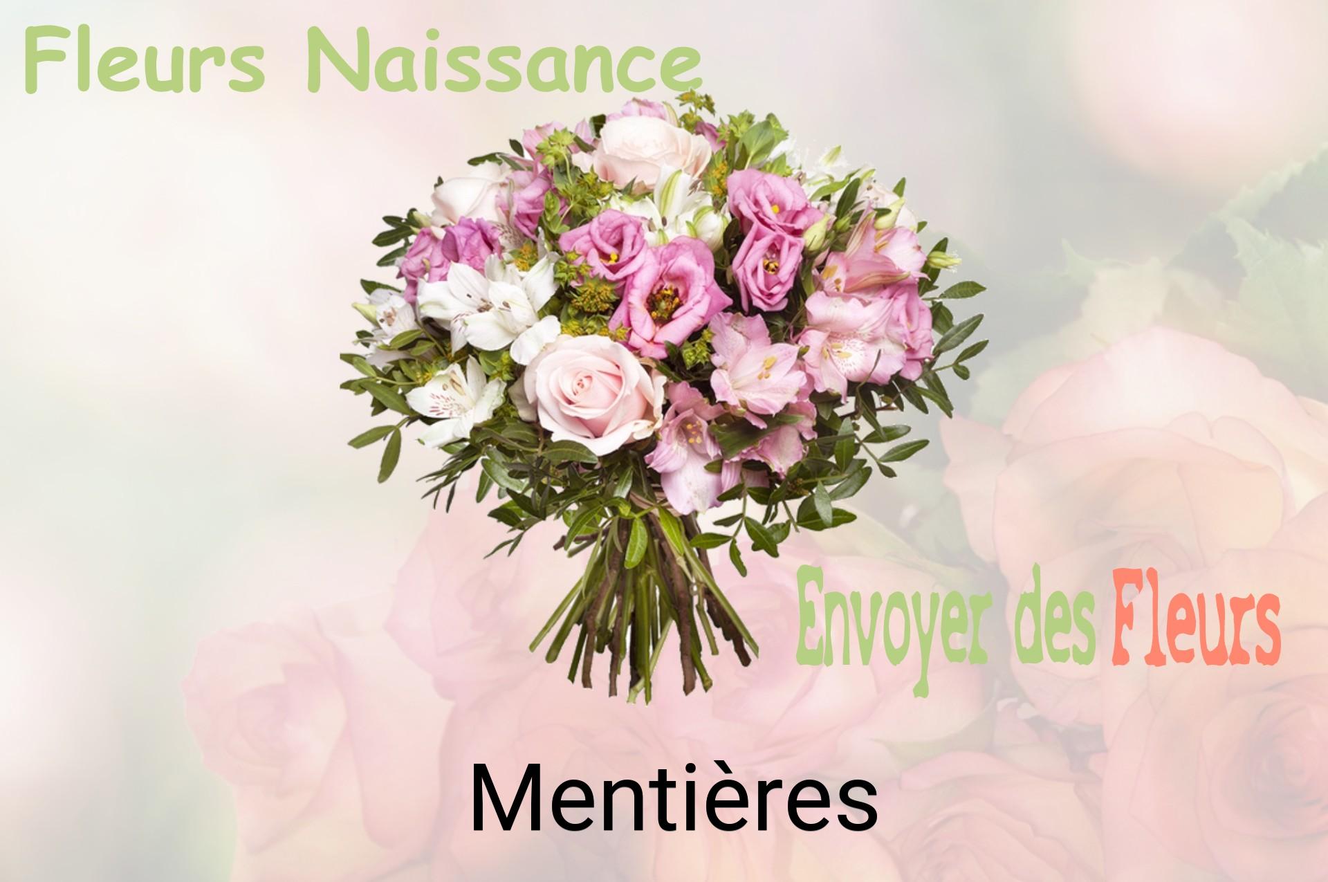 Bouquet de fleurs de naissance livré à Mentières